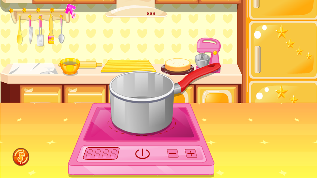 cook cake games hazelnut Ảnh chụp màn hình 1