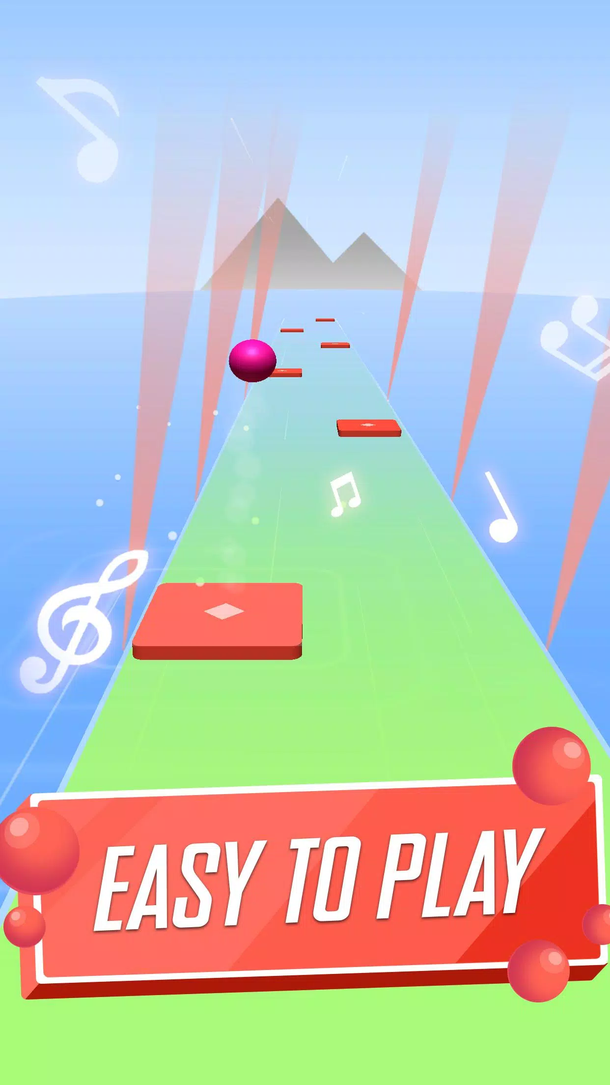 Color Music Hop Ball Games Скриншот 2