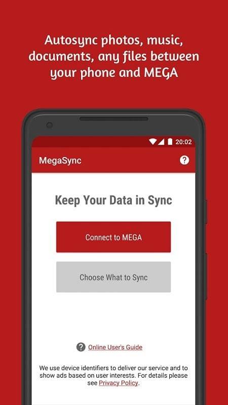 Autosync for MEGA - MegaSync Capture d'écran 1