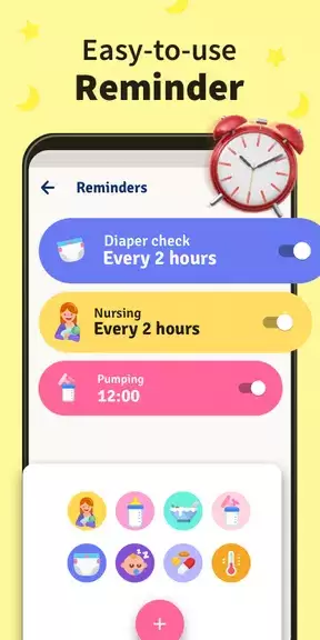 Baby Tracker - Breastfeeding Captura de pantalla 2