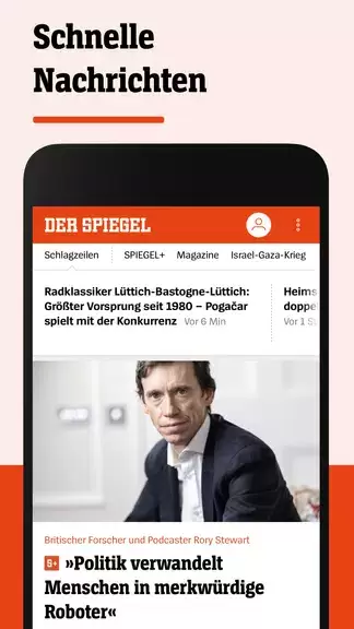 DER SPIEGEL - Nachrichten Screenshot 0