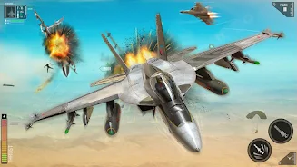 Combat Fighting Airplane Games Capture d'écran 0