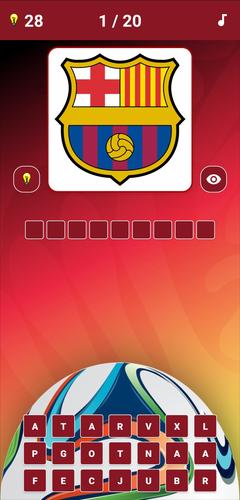 Guess the Soccer Logo Quiz ภาพหน้าจอ 2