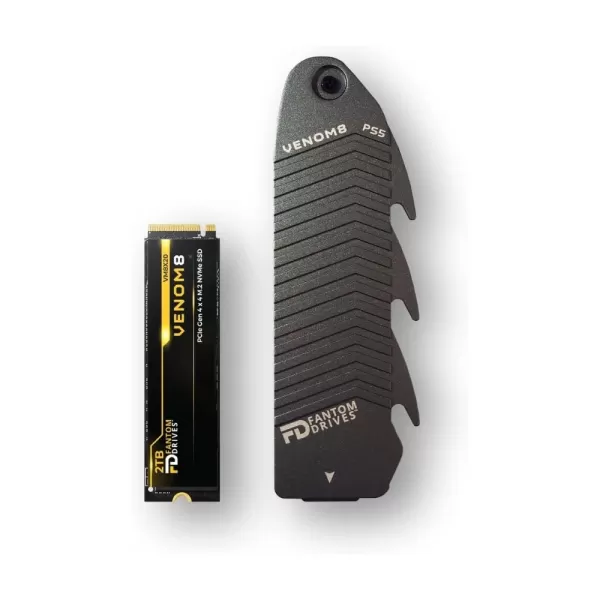 PS5 SSD Upgrade: Fantom Drives VENOM8 2TB NVMe Gen4 M.2