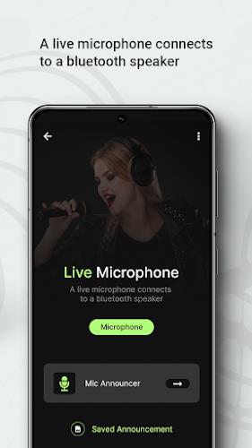 Live Bluetooth Mic to Speaker Capture d'écran 2