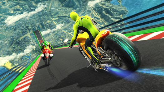 Super Hero Game - Bike Game 3D Скриншот 0