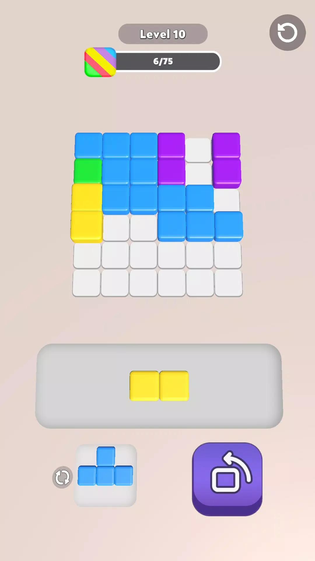 Block Puzzle 3D ဖန်သားပြင်ဓာတ်ပုံ 0