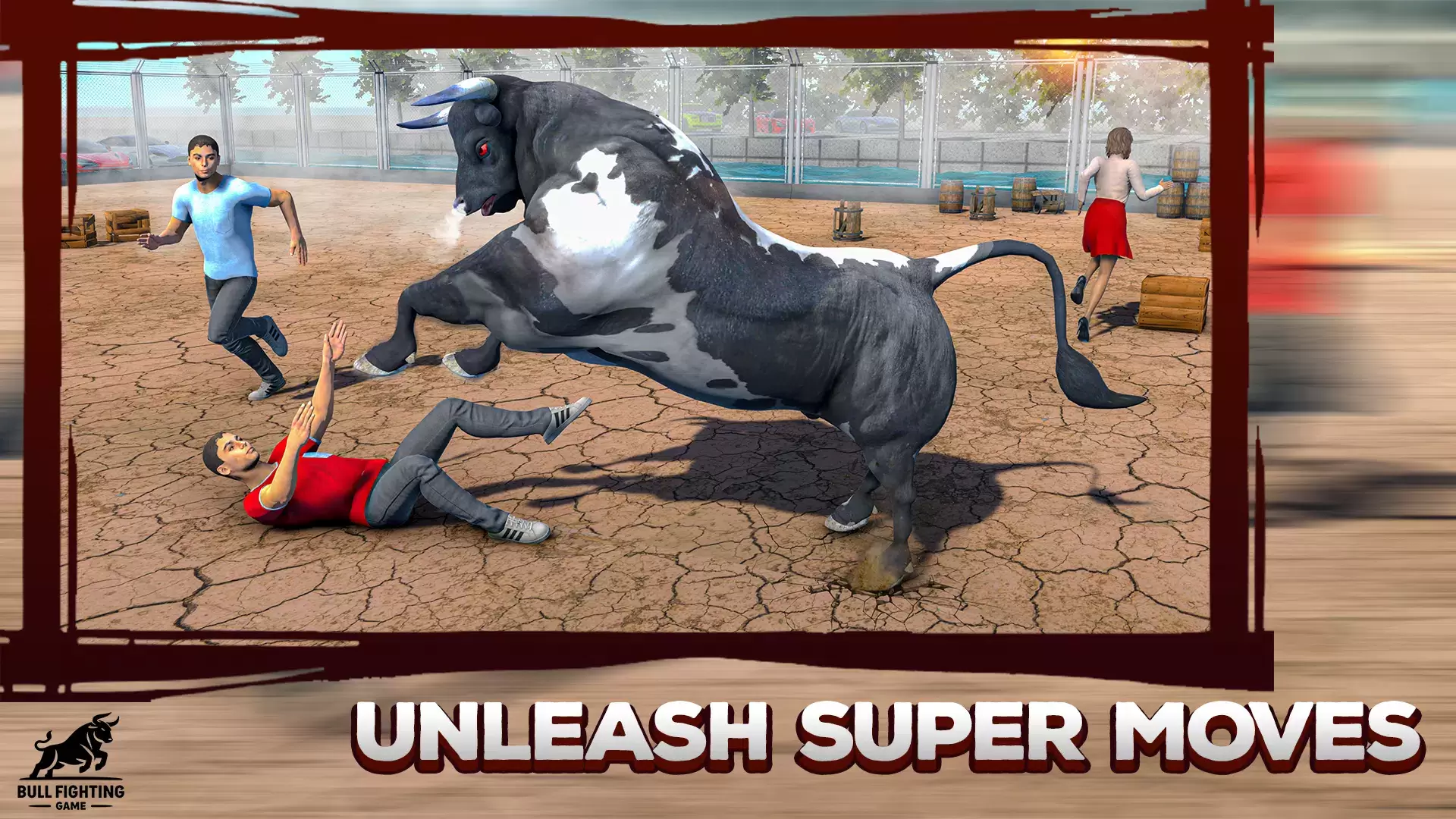 Bull Fighting Game: Bull Games Schermafbeelding 2