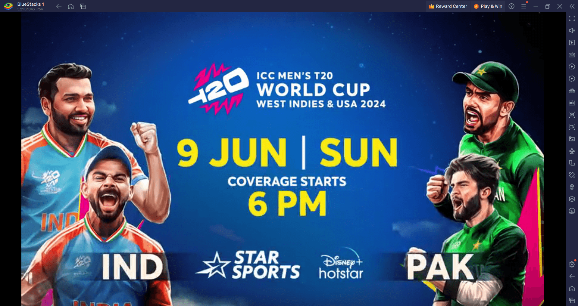 Ind vs Pak Live Streaming: ICC T20 WC 2024'ü ücretsiz izleyin