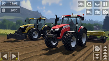 Farmland Tractor Farming Games Schermafbeelding 3