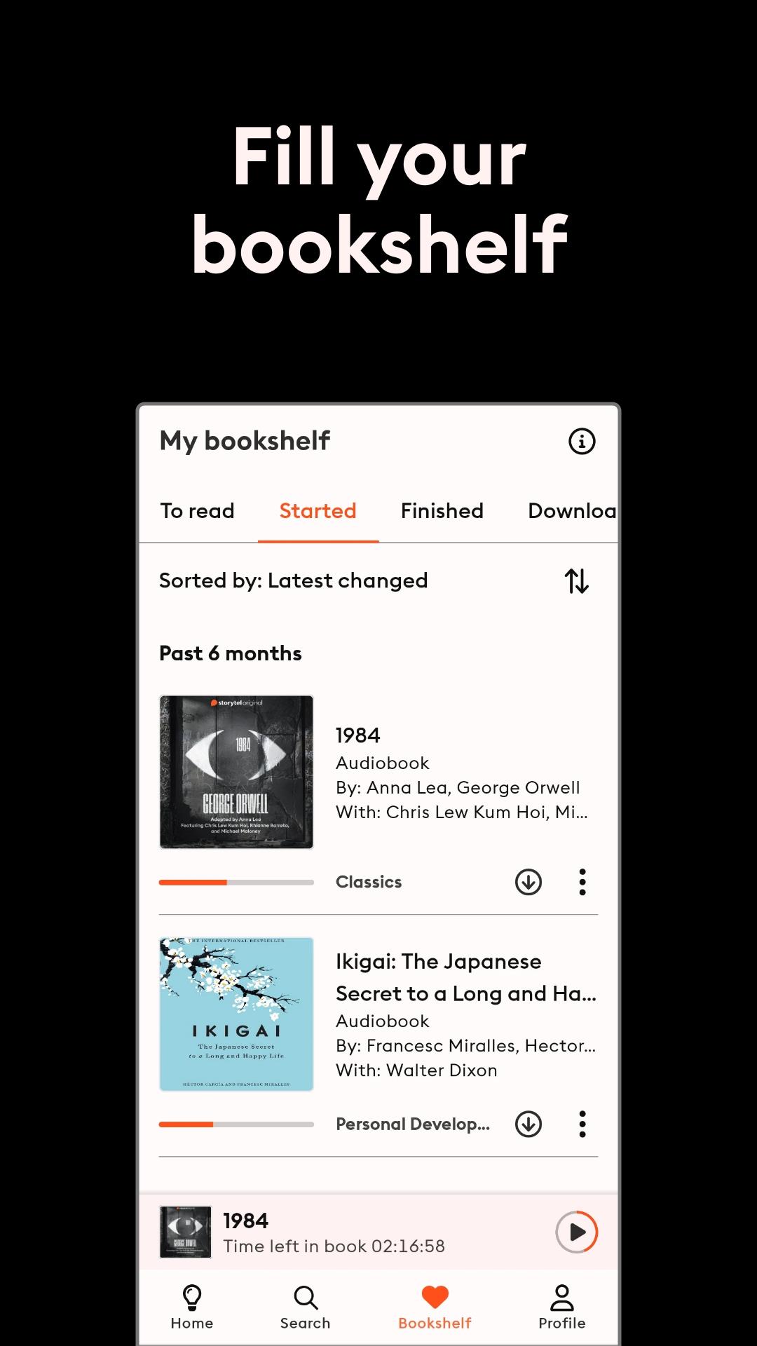 Storytel: Audiobooks & Ebooks Tangkapan skrin 3