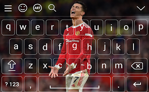 Cristiano CR7 MANU Keyboard Ekran Görüntüsü 3