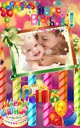 Birthday Photo Frames & Editor ဖန်သားပြင်ဓာတ်ပုံ 2