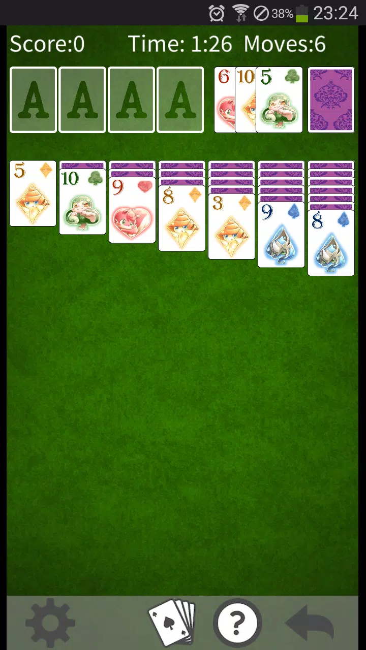 Solitaire Monsters Captura de pantalla 0