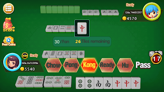 Mahjong 2P: Chinese Mahjong Zrzut ekranu 0