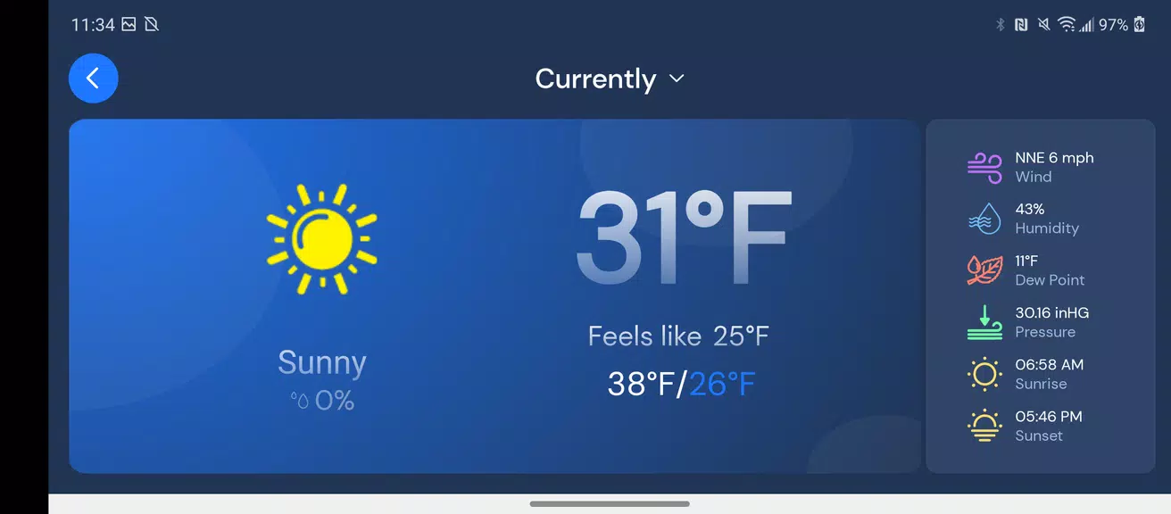 WeatherNation Ekran Görüntüsü 1