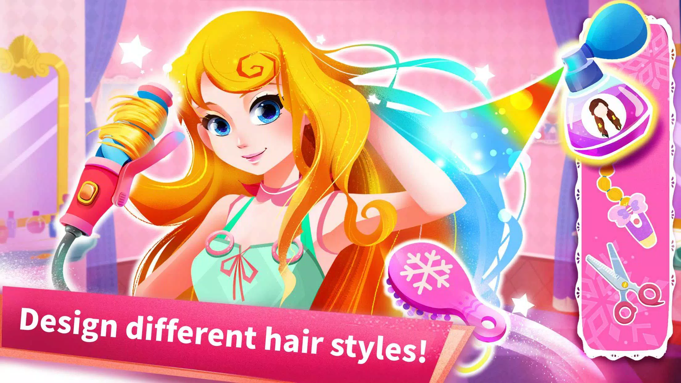 Little Panda: Princess Salon Screenshot 2