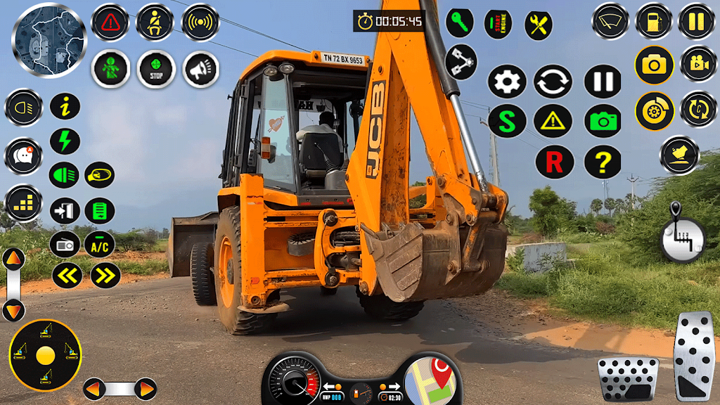 Real City JCB Construction 3D Ekran Görüntüsü 1