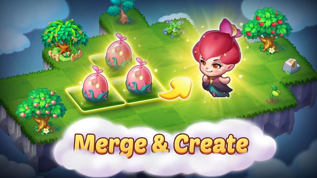 Merge Tales - Merge 3 Puzzles Mod ဖန်သားပြင်ဓာတ်ပုံ 0