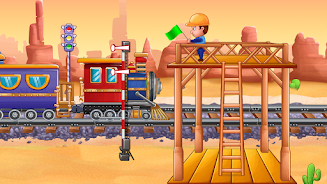 Truck wash train builder game Скриншот 3