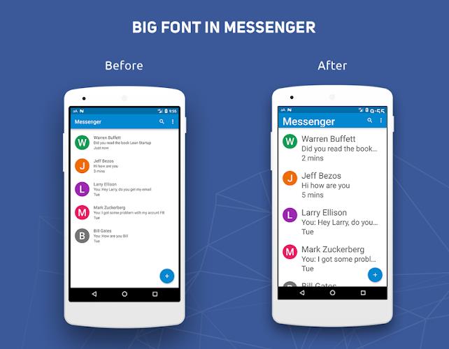 Big Font - Change Font Size & Text Size Schermafbeelding 2