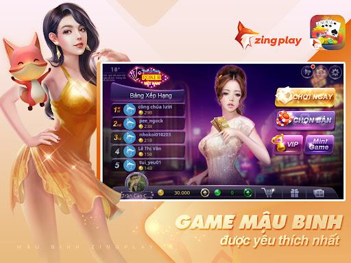 Poker VN ZingPlay ( Mậu Binh) স্ক্রিনশট 0