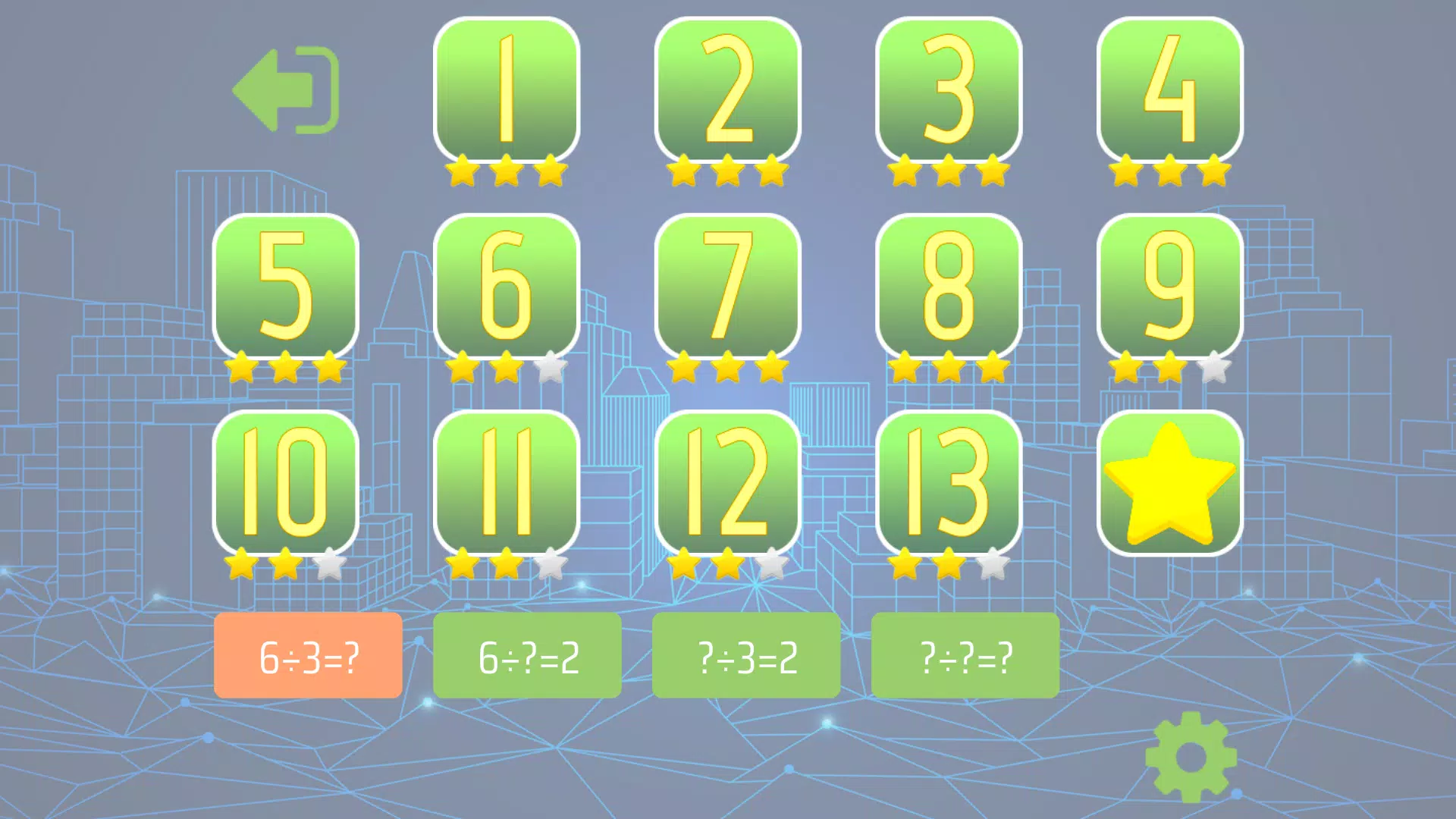 Division 4th grade Math skills Screenshot 2