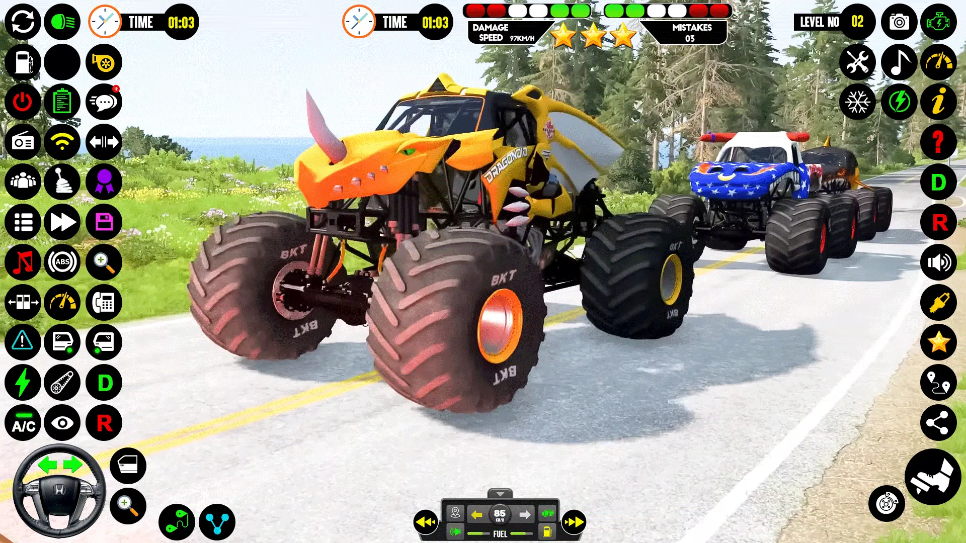 Monster Truck Racing: Truck 3D Screenshot 3