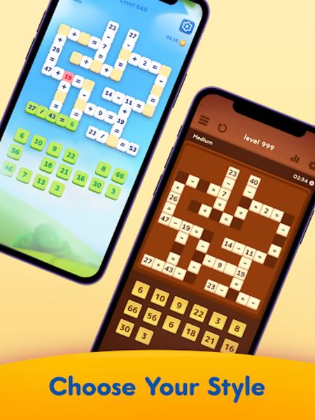 Math Crossword Ảnh chụp màn hình 1