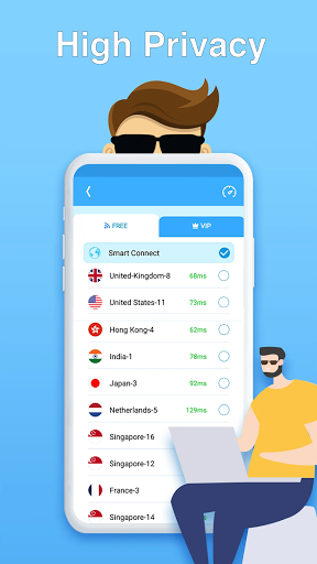 Schermata Super Master VPN Secure Proxy 3