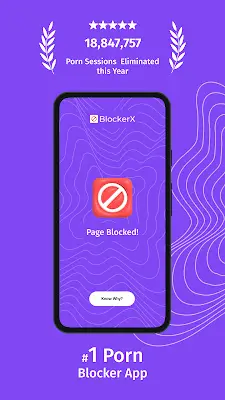 BlockerX: Porn Blocker/ NotFap Ekran Görüntüsü 0