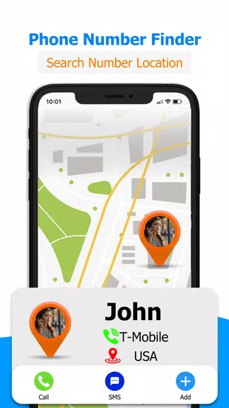 GPS Mobile Number locator App Ekran Görüntüsü 3