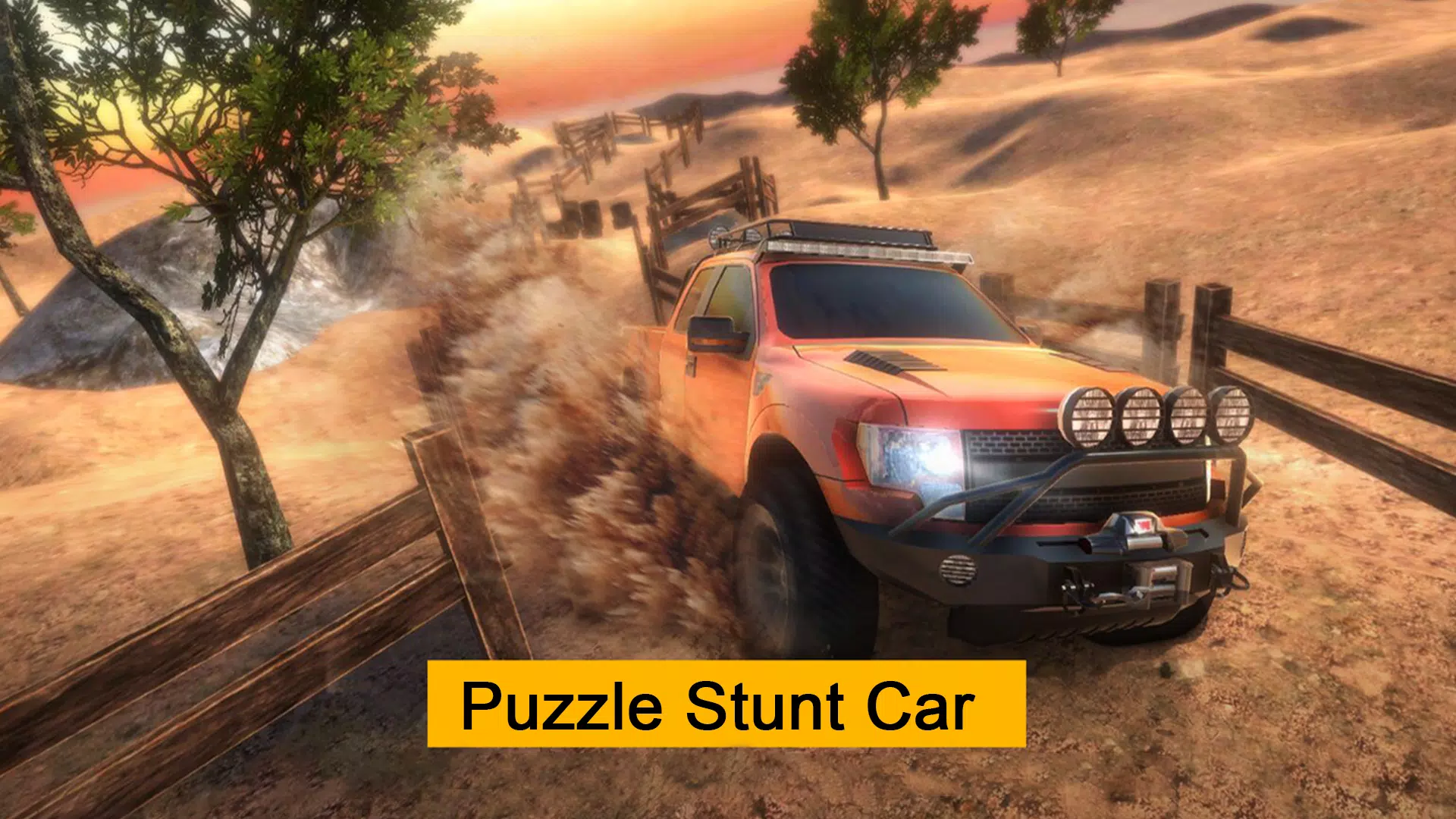 Puzzle Stunt Car 螢幕截圖 0