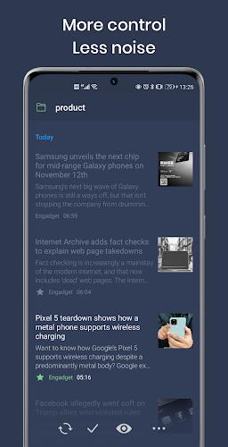 FocusReader RSS Reader Screenshot 2