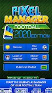 Pixel Manager: Football 2020 E Ekran Görüntüsü 0