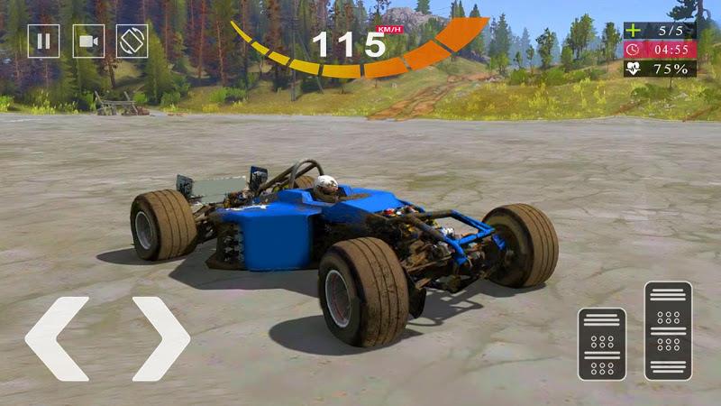 Formula Car Racing Game Stunt Скриншот 0