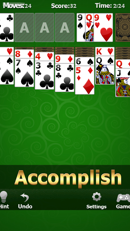 Solitaire Free Cell Captura de tela 1