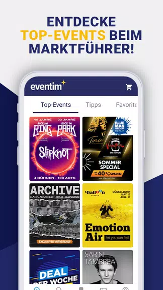 EVENTIM DE: Tickets für Events Скриншот 0