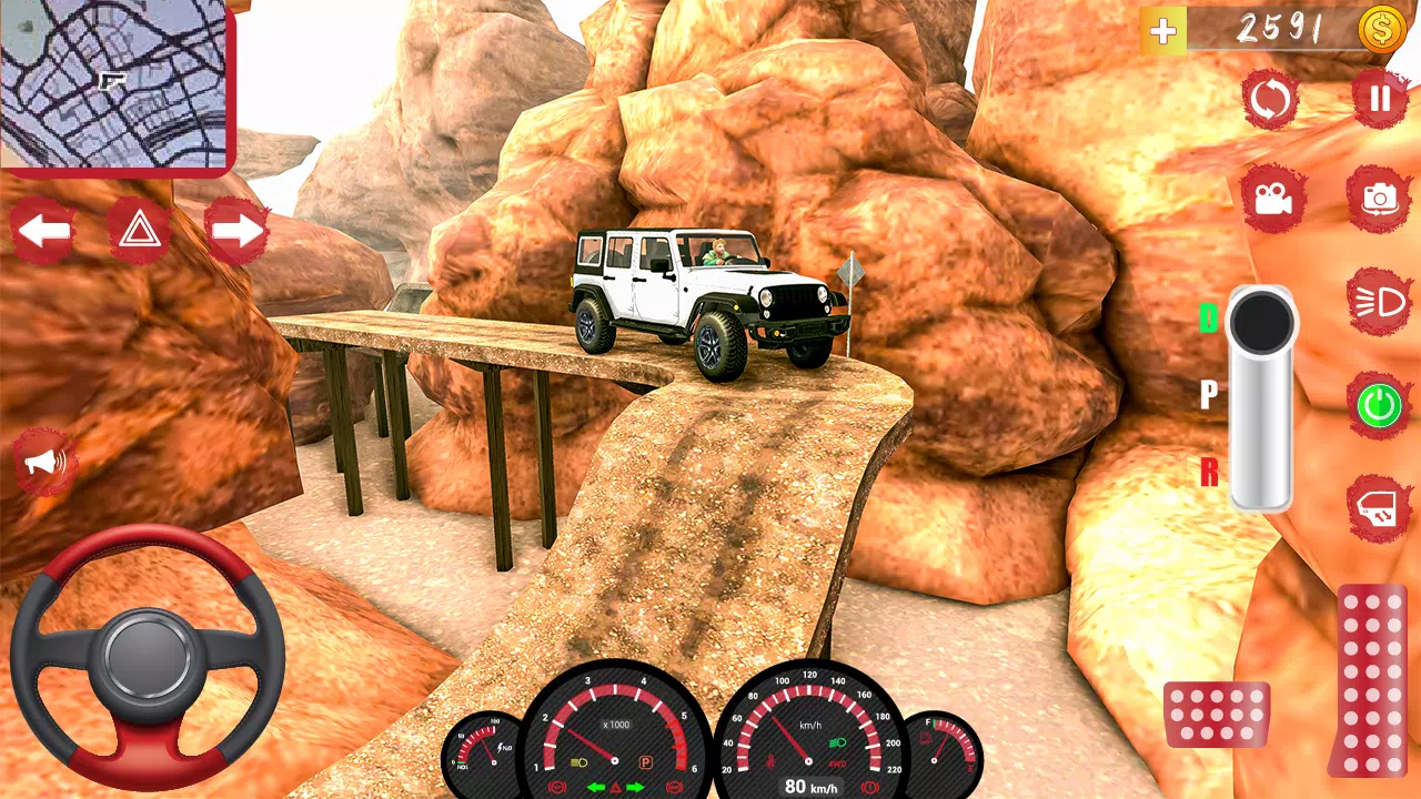 Mud Jeep Mud Driving Simulator Capture d'écran 3