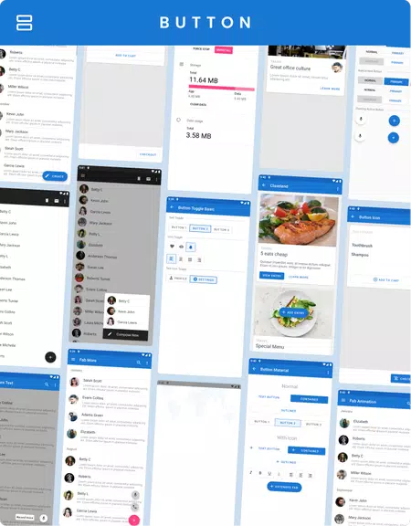 MaterialX - Material Design UI Ekran Görüntüsü 1