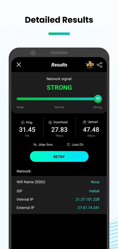 Speed Test & Wifi Analyzer স্ক্রিনশট 0