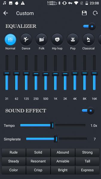 Equalizer Music Player ภาพหน้าจอ 2