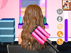 Schermata Hair Salon Makeover Girl Games 2