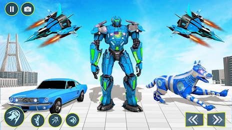 Animal Robot Car Transform 3D Captura de tela 0