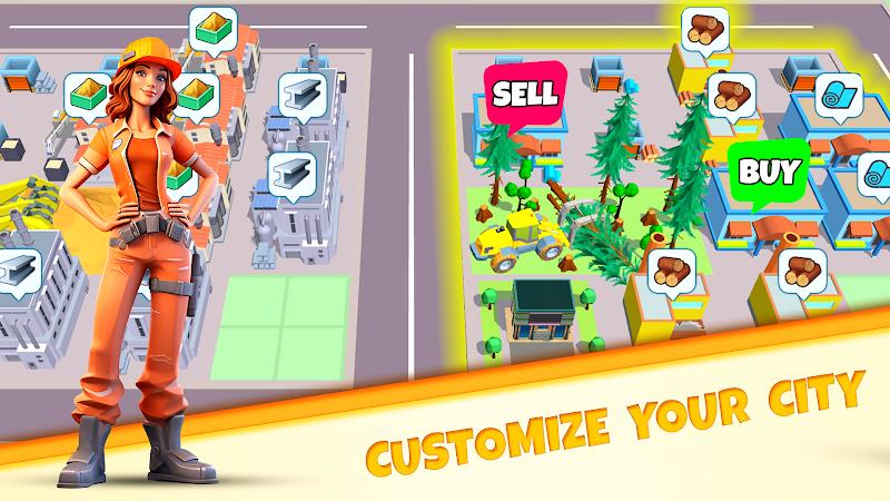 City Building Games Tycoon スクリーンショット 0