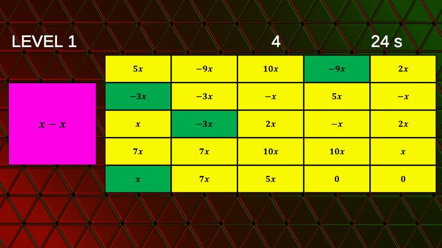 Polynomial Bingo (Mathematics) Screenshot 1