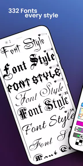 Fonts - Logo Maker ภาพหน้าจอ 0