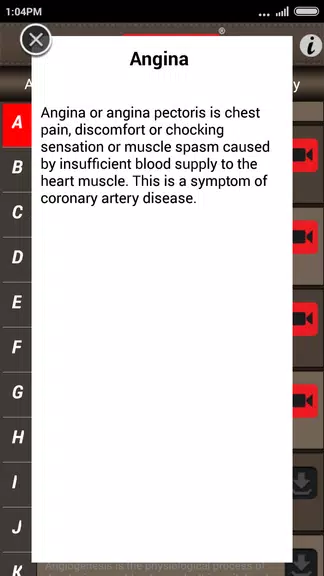 Cardiology-Animated Dictionary Tangkapan skrin 1