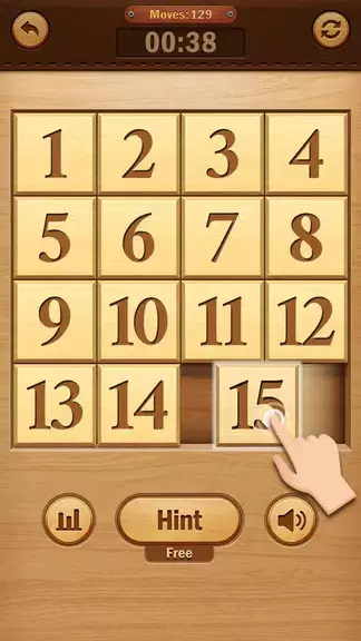 Number Puzzle - Sliding Puzzle 螢幕截圖 1