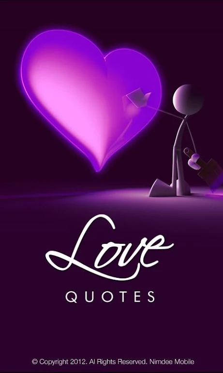 Love and Romance Quotes স্ক্রিনশট 0